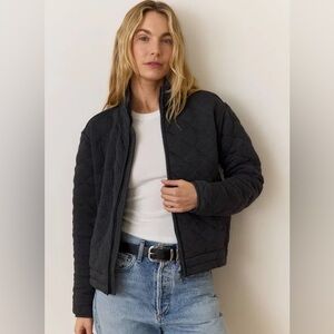 Marine Layer Black Puffer Jacket